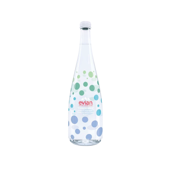 750mL Glass Bottle Sparkling Water Whole Case (12/Case)